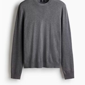 H&M Men's Grey Crewneck Sweater